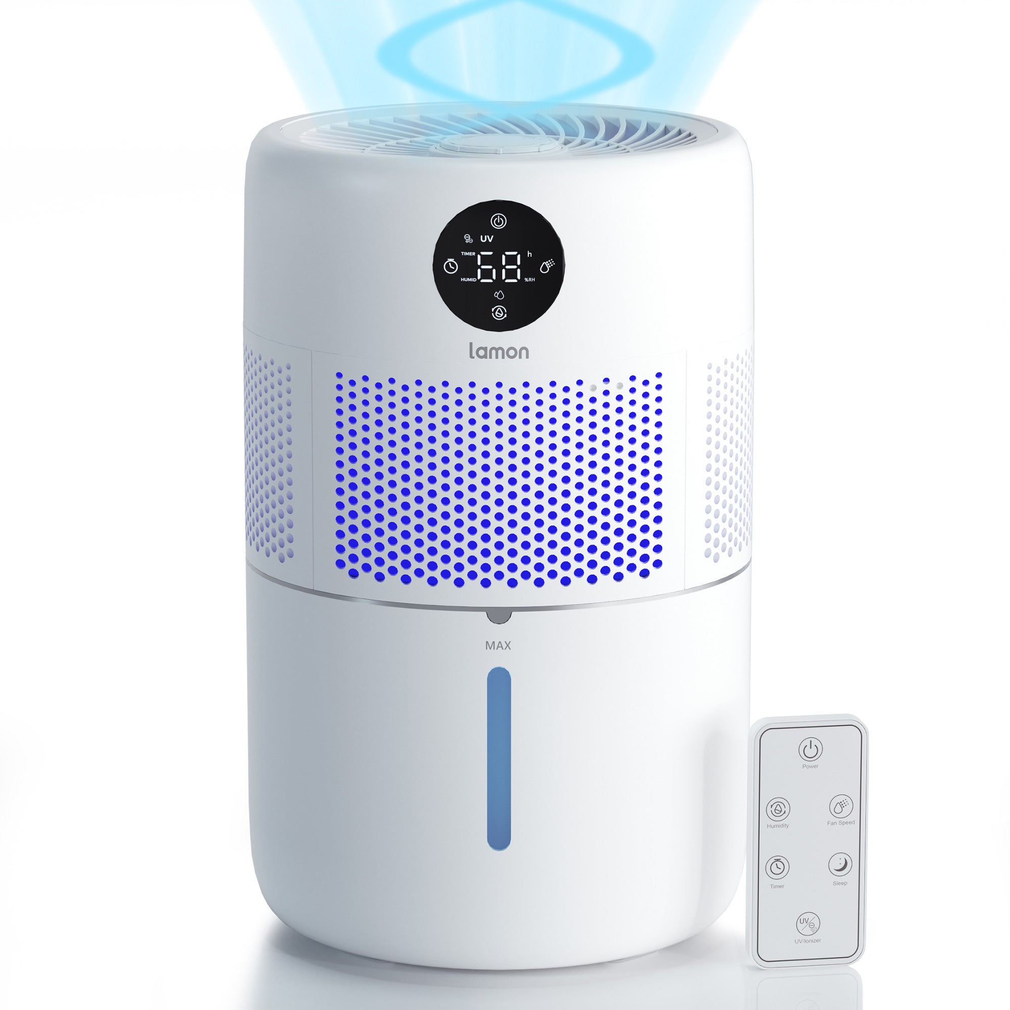 WaterFirst Lamon MistZero S Humidifiers for Bedroom, 400ml/H Cool  Evaporative Humidifier for Home