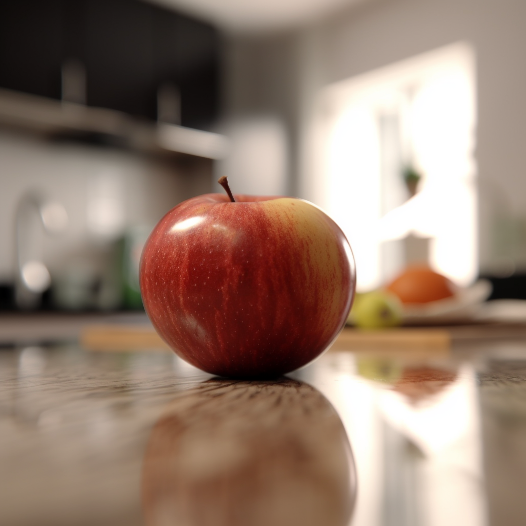 If you are allergic to apples, the water filter can also protect your health